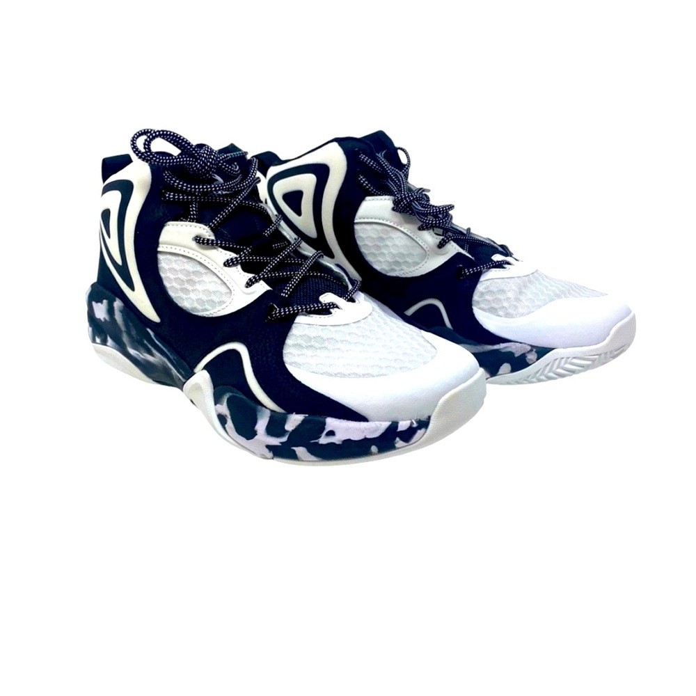 Shaq Men’s Basketball Shoes Apex S24‎ Camo Print Black / White Size 12 NWOB